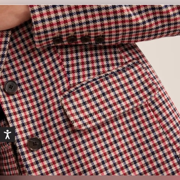 Boden The Brighton Check Blazer - Picture 3 of 14